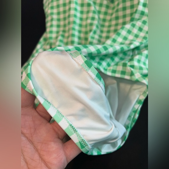 Draper James X Land’s End Ruffle V-neck One Piece Swimsuit Size 12 EUC - Picture 9 of 10